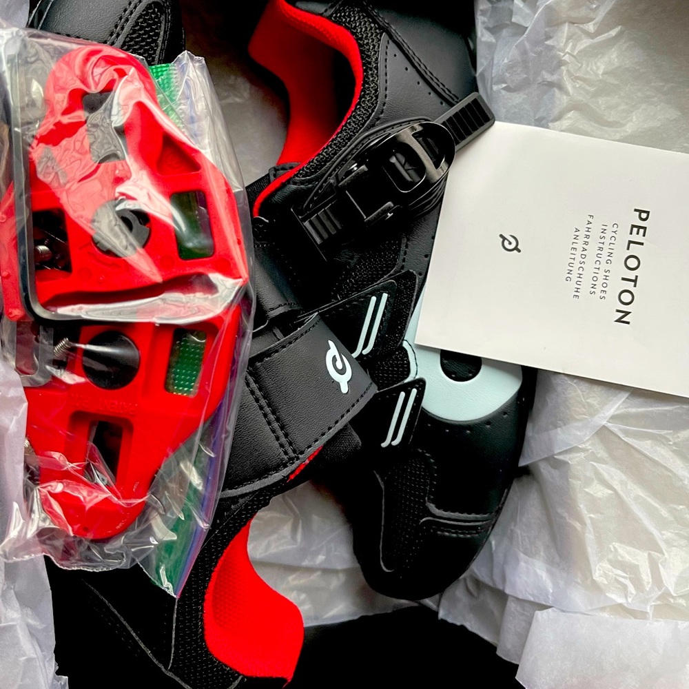 Brand New Peloton Indoor cycling shoes with cleats